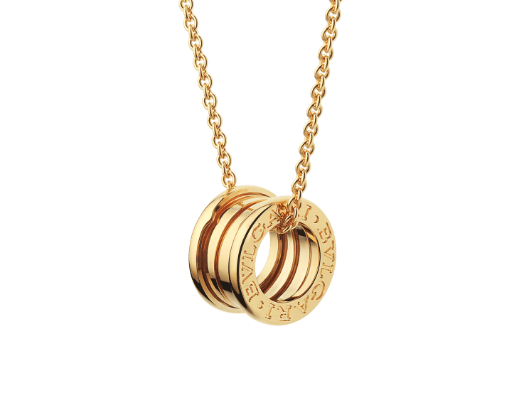 BVLGARI ビーゼロワン リングロゴ ネックレス 026228 - メルカリ