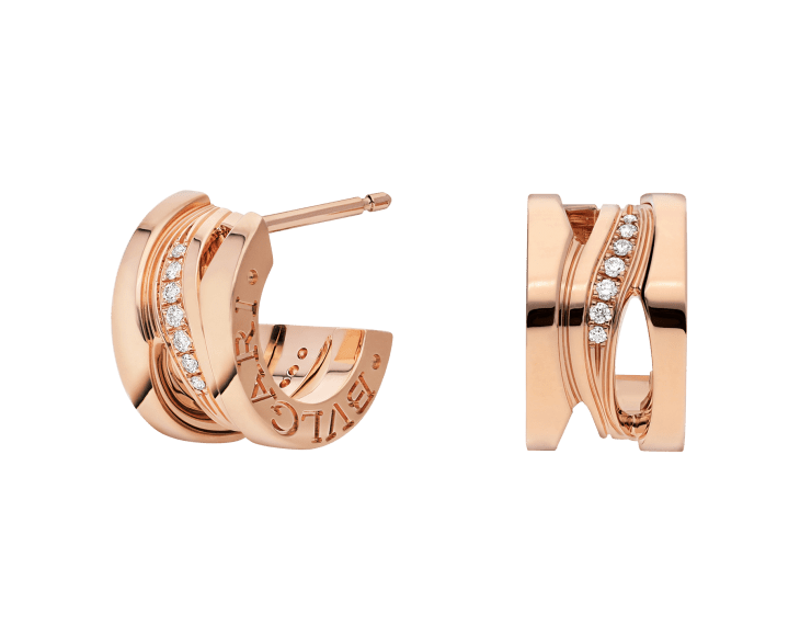 ビー・ゼロワン イヤリング Rose Gold 356131 | イヤリング