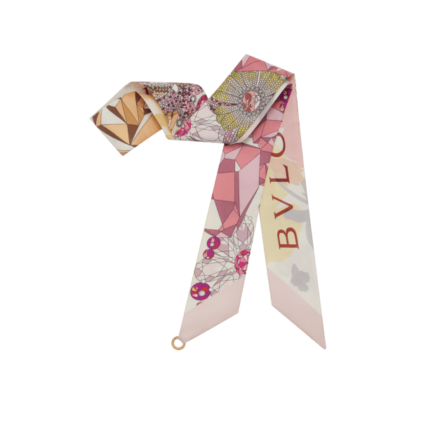 BVLGARI ヘリテージ ミニ シェリー スカーフ【ブルガリ】完売品 