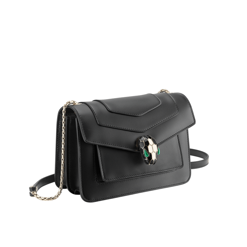 Serpenti Forever Crossbody Bag Calf Leather 289677 | Bags | Bvlgari ...