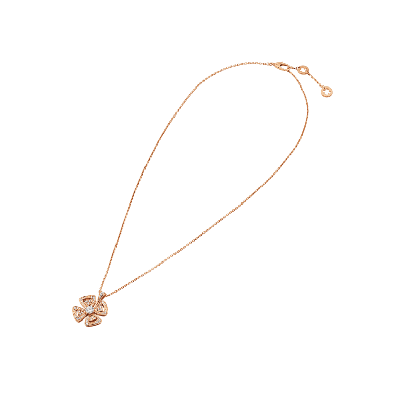 Fiorever Rose Gold Necklace 355885 | Bvlgari Rose Gold 355885 ...