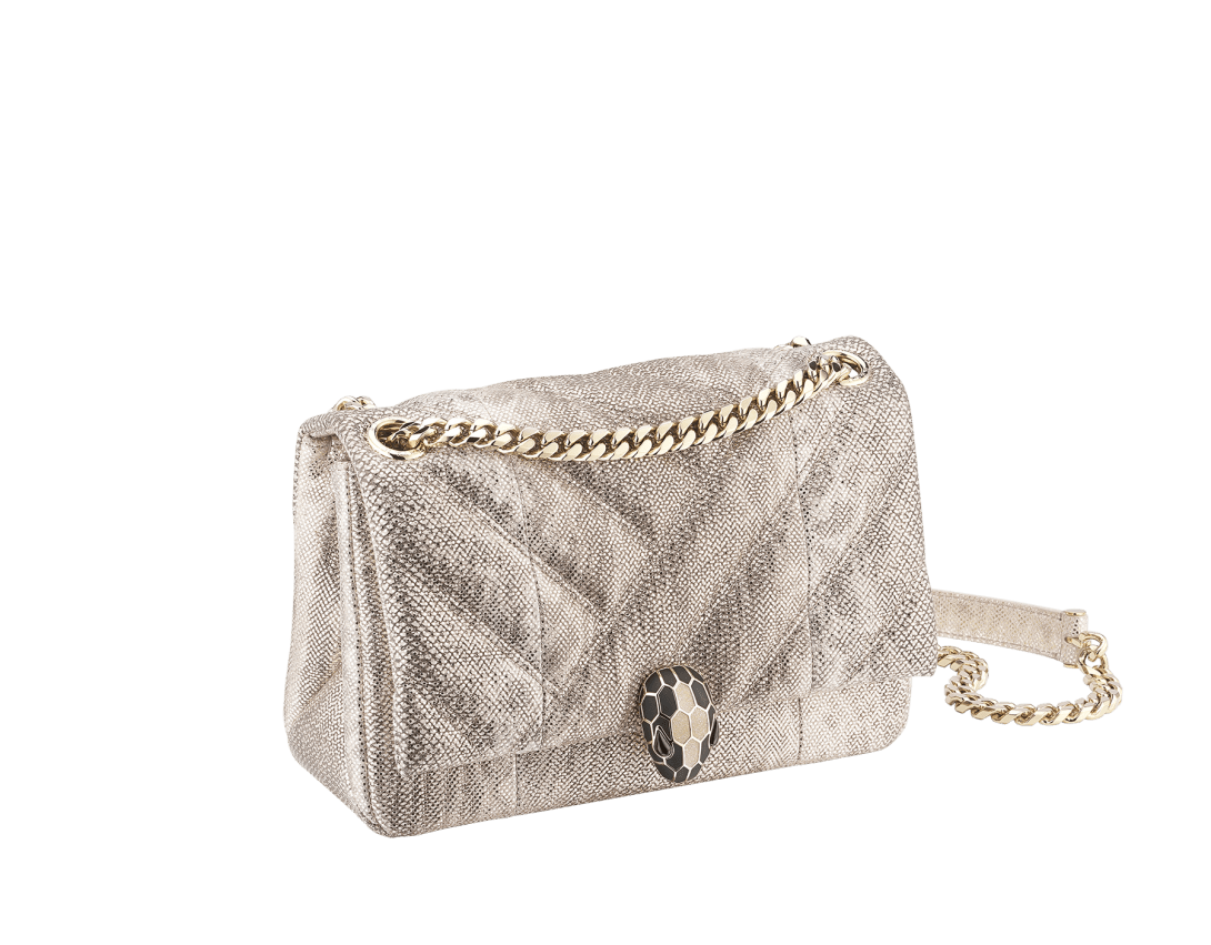 Serpenti Cabochon Shoulder Bag