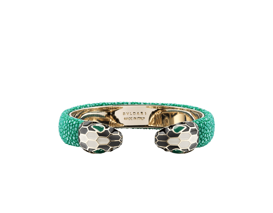 Serpenti Forever Leather Bracelet