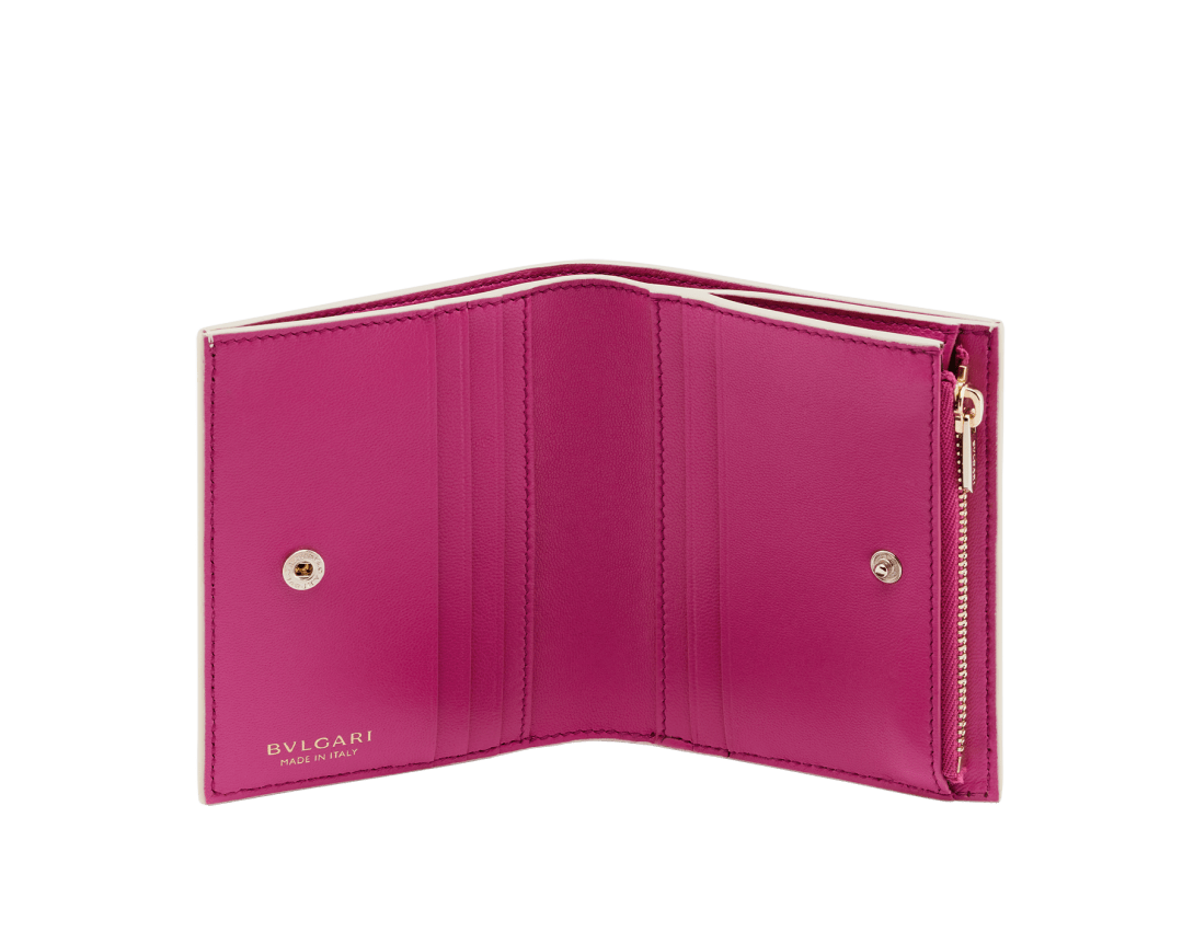 Bvlgari Logo Infinitum Compact Wallet