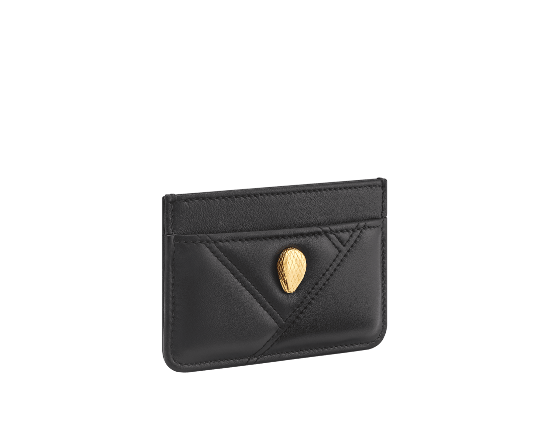 Serpenti Cabochon Card Holder