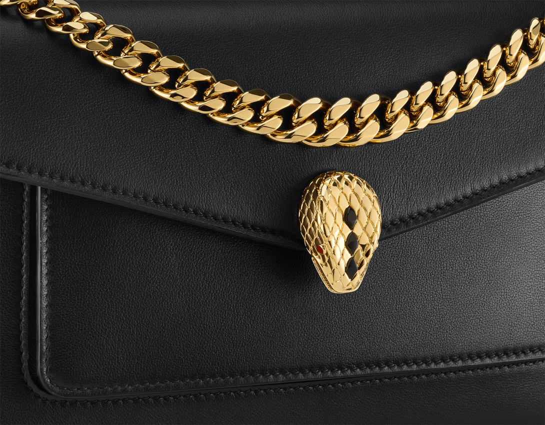Serpenti East-West Maxi Chain手袋 肩包