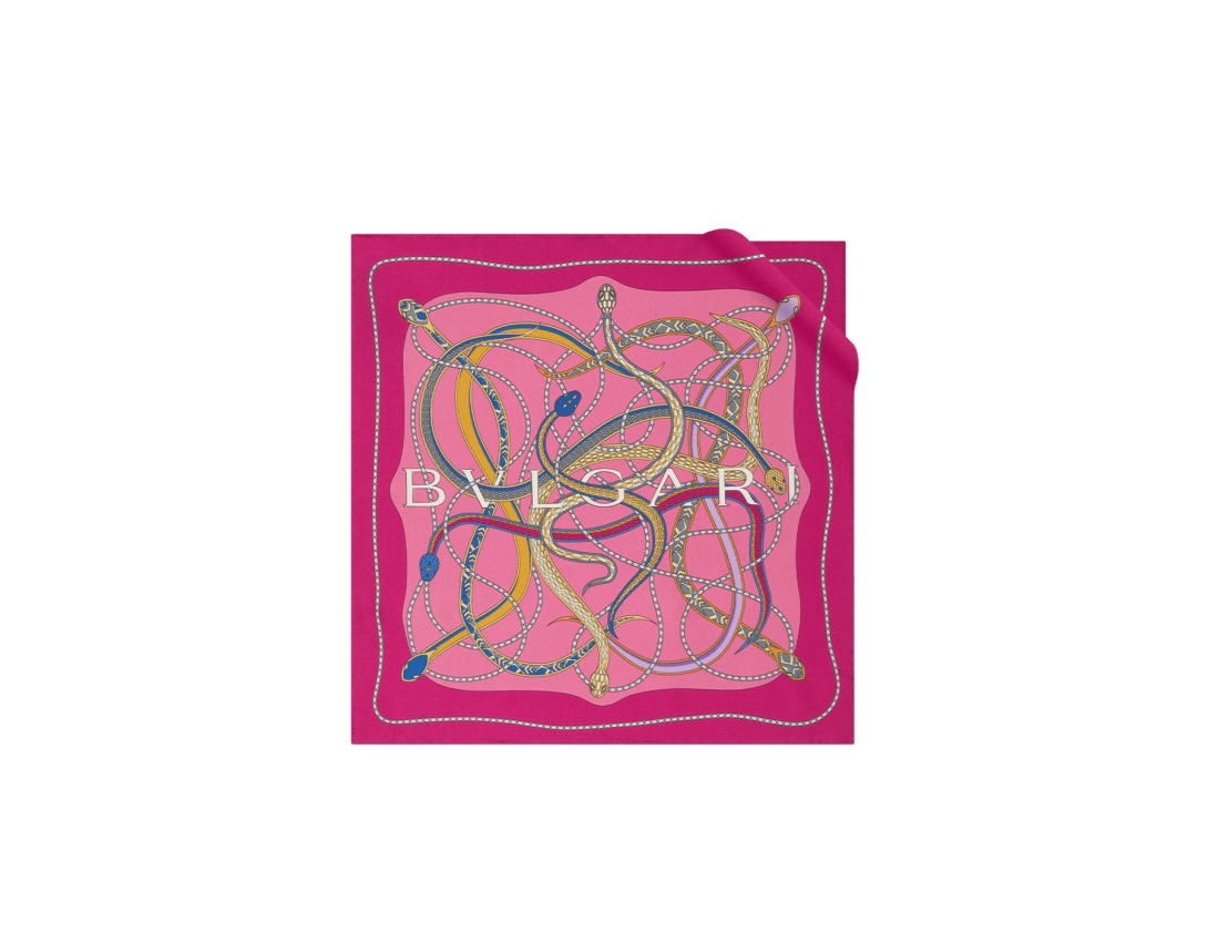 Serpenti 75 Scarf