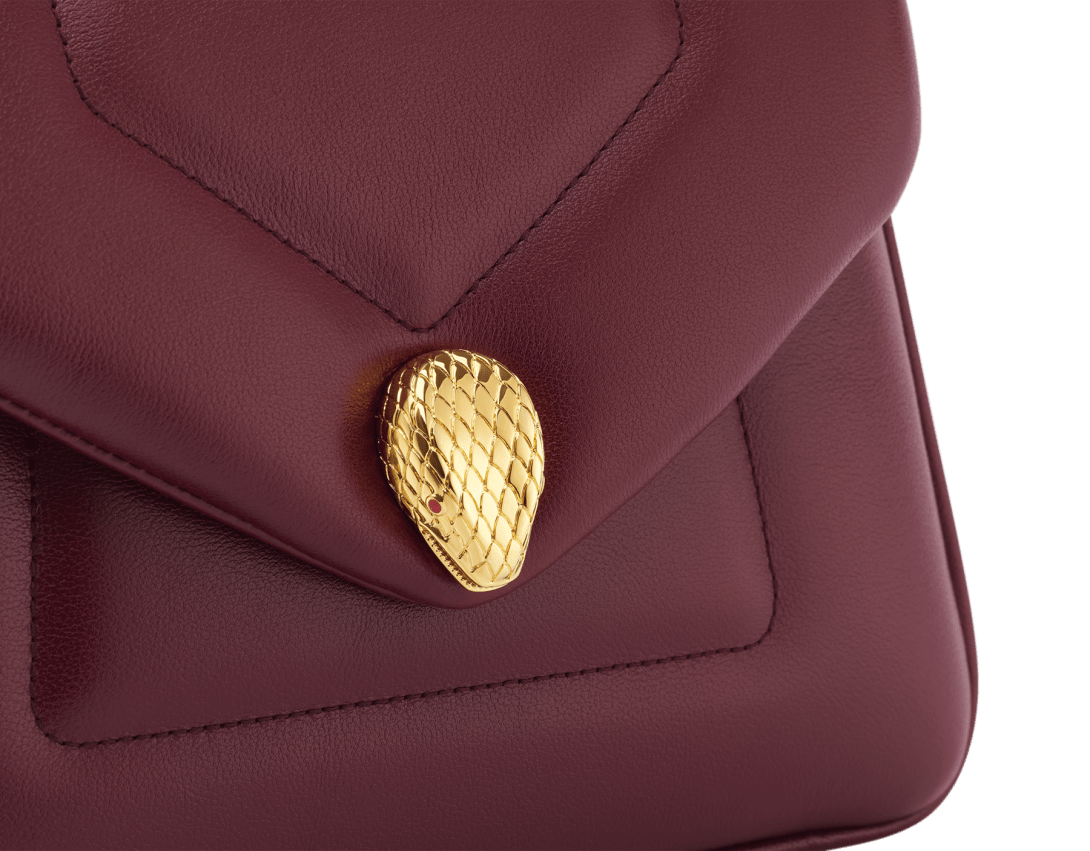 Serpenti Reverse Top Handle