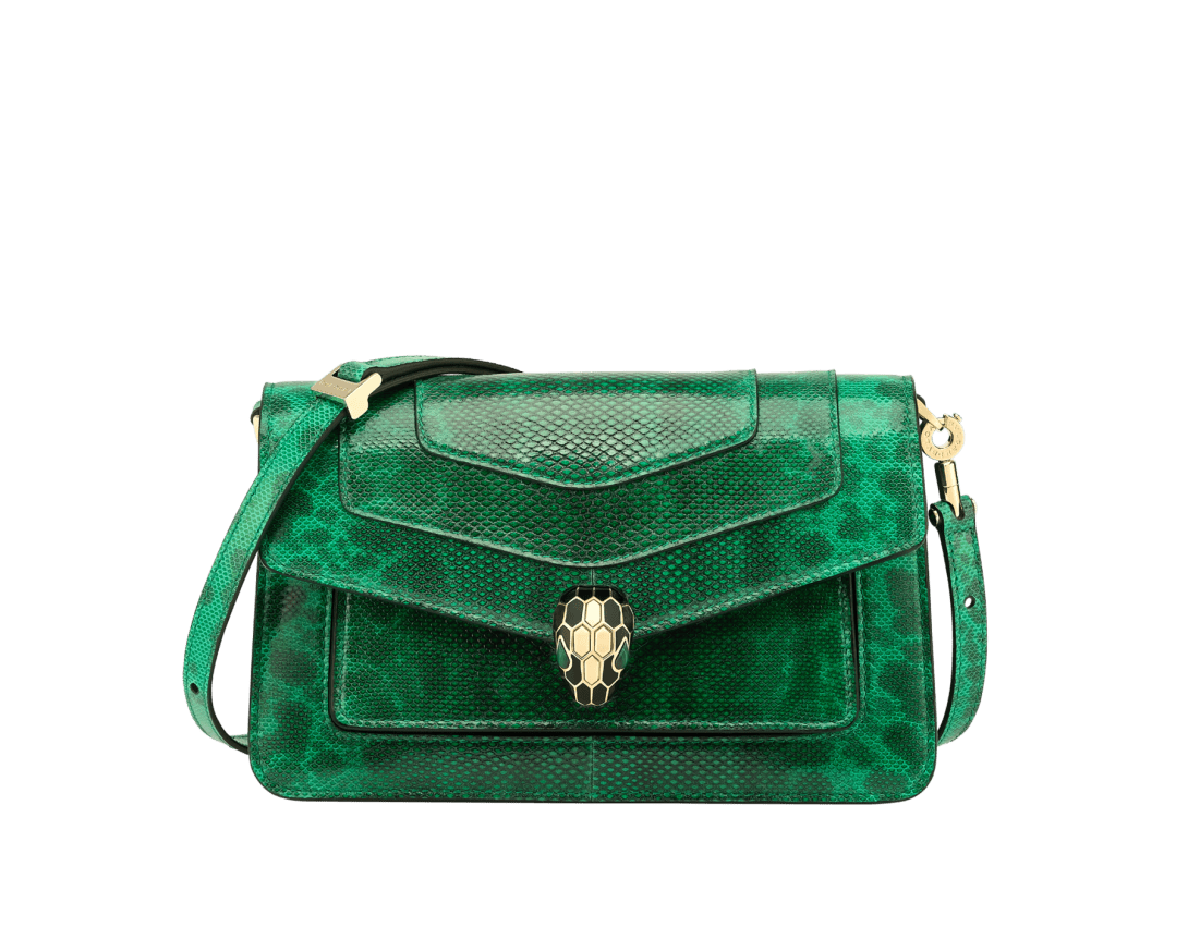 Serpenti Forever East-West Shoulder Bag