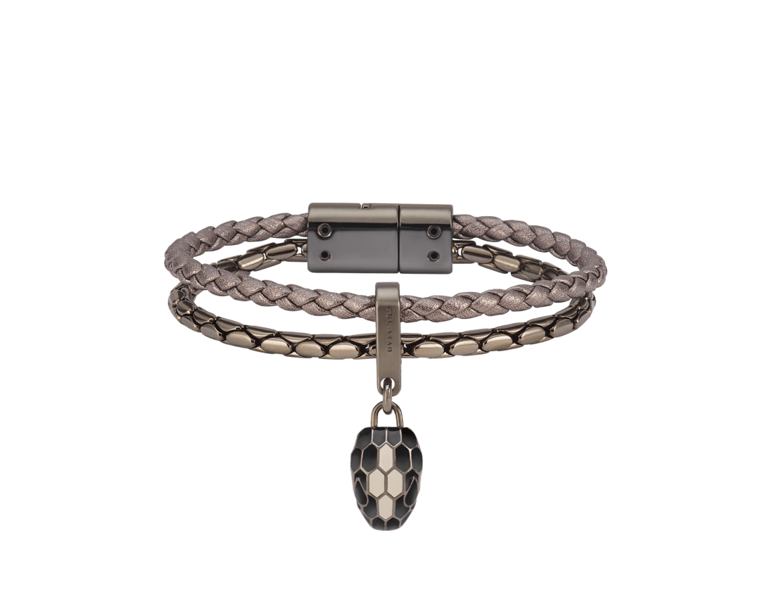 Serpenti Forever系列 皮革手镯