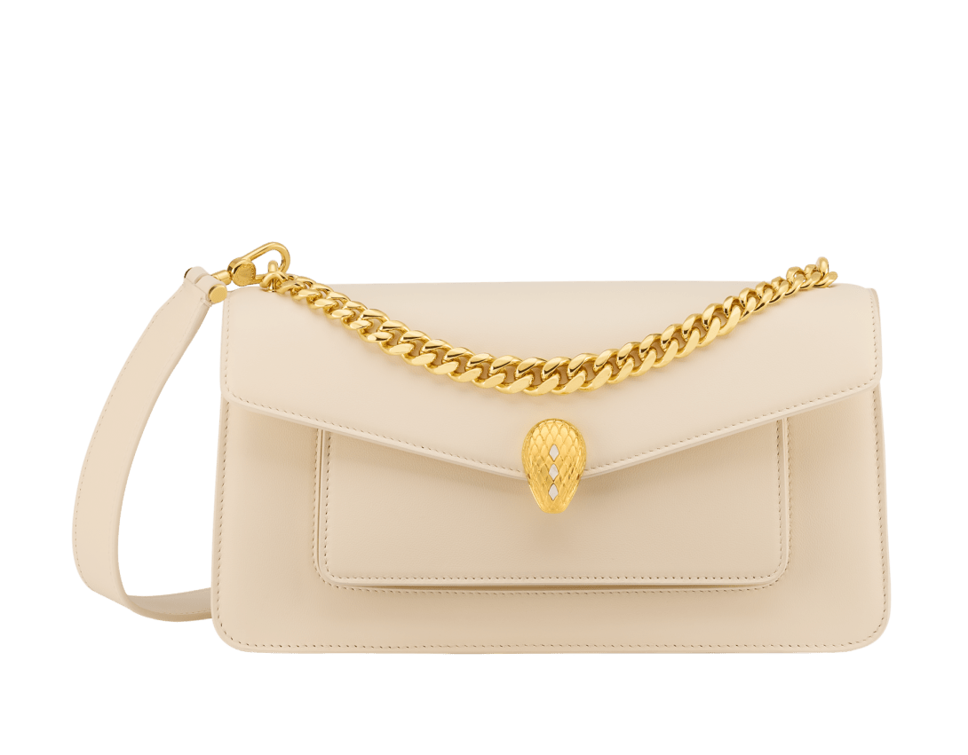 Serpenti East-West Maxi Chain Bolso de hombro