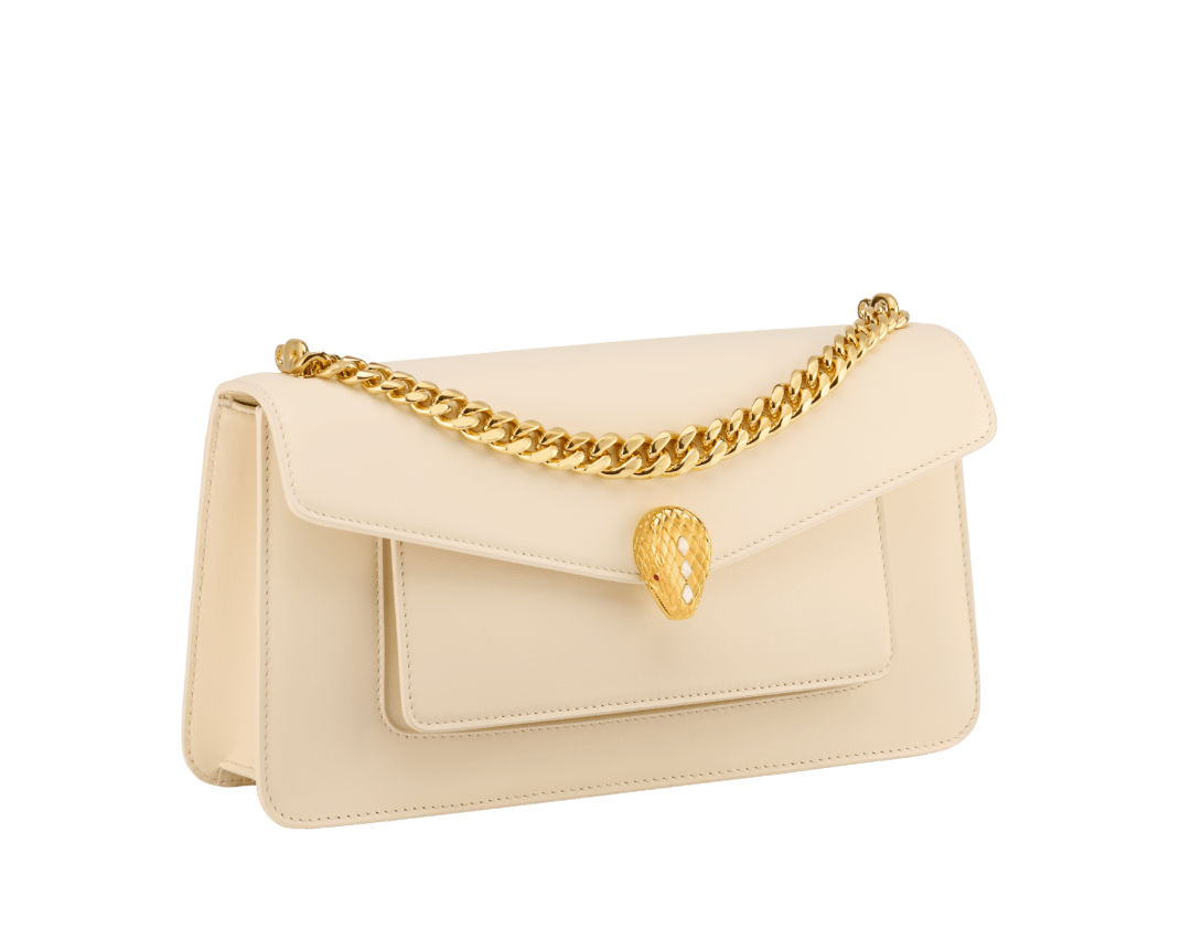 Serpenti East-West Maxi Chain Bolso de hombro