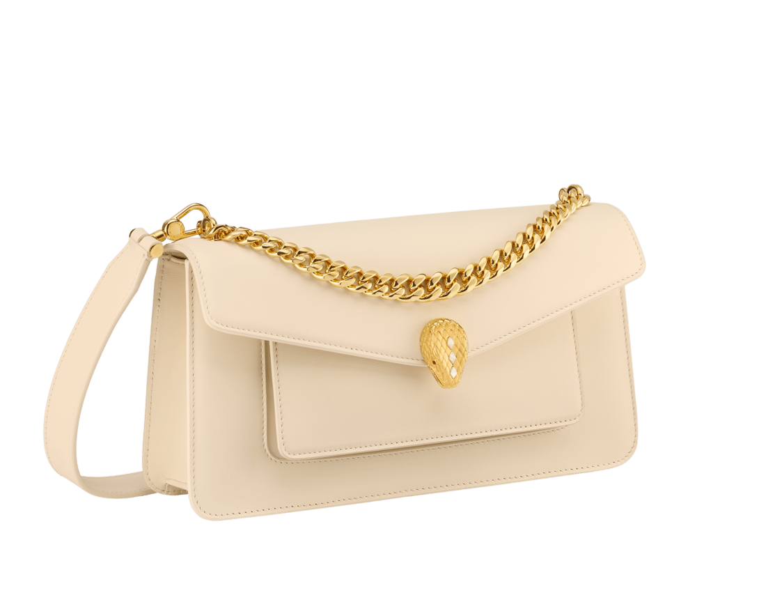Serpenti East-West Maxi Chain Bolso de hombro