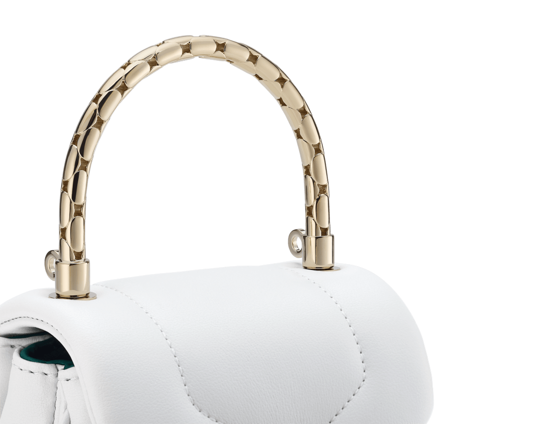 Serpenti Reverse Micro Top Handle Bag