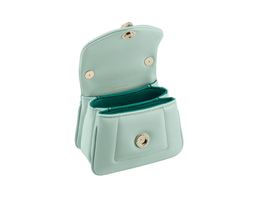 Serpenti Reverse Micro Top Handle Bag