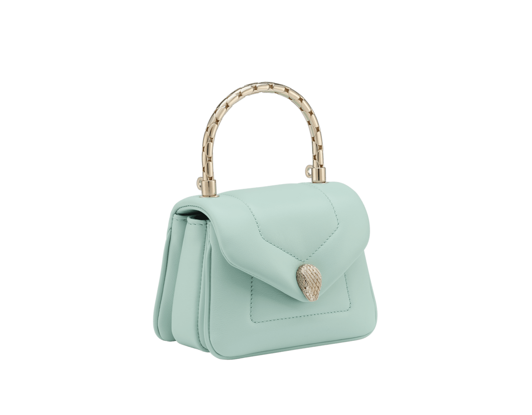 Serpenti Reverse Micro Top Handle Bag