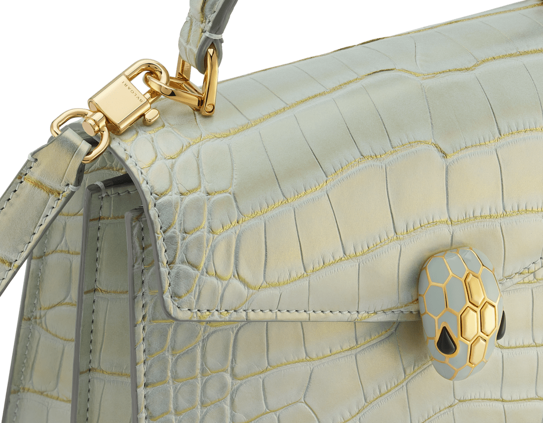 Serpenti Forever Medium Top Handle Bag