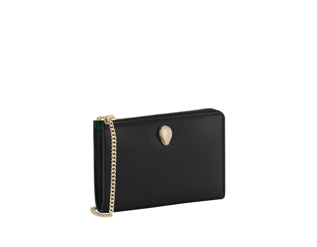 Serpenti Forever Zipped Card Holder