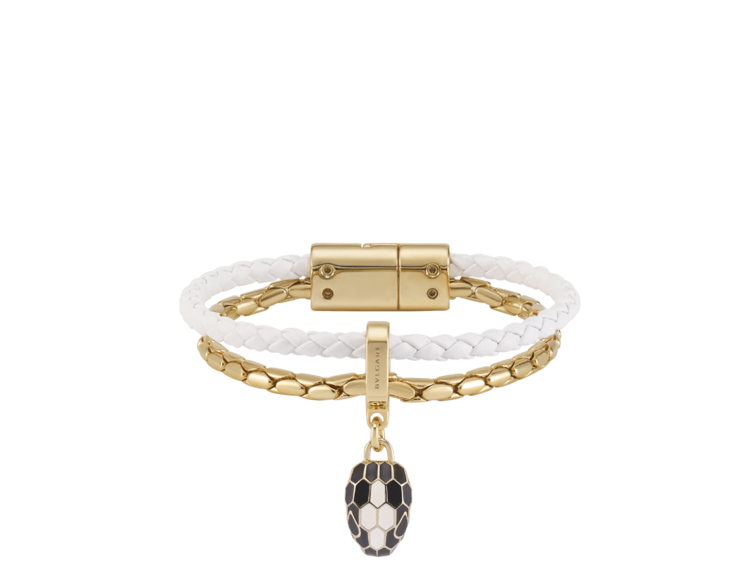 Serpenti Forever Leather Bracelet