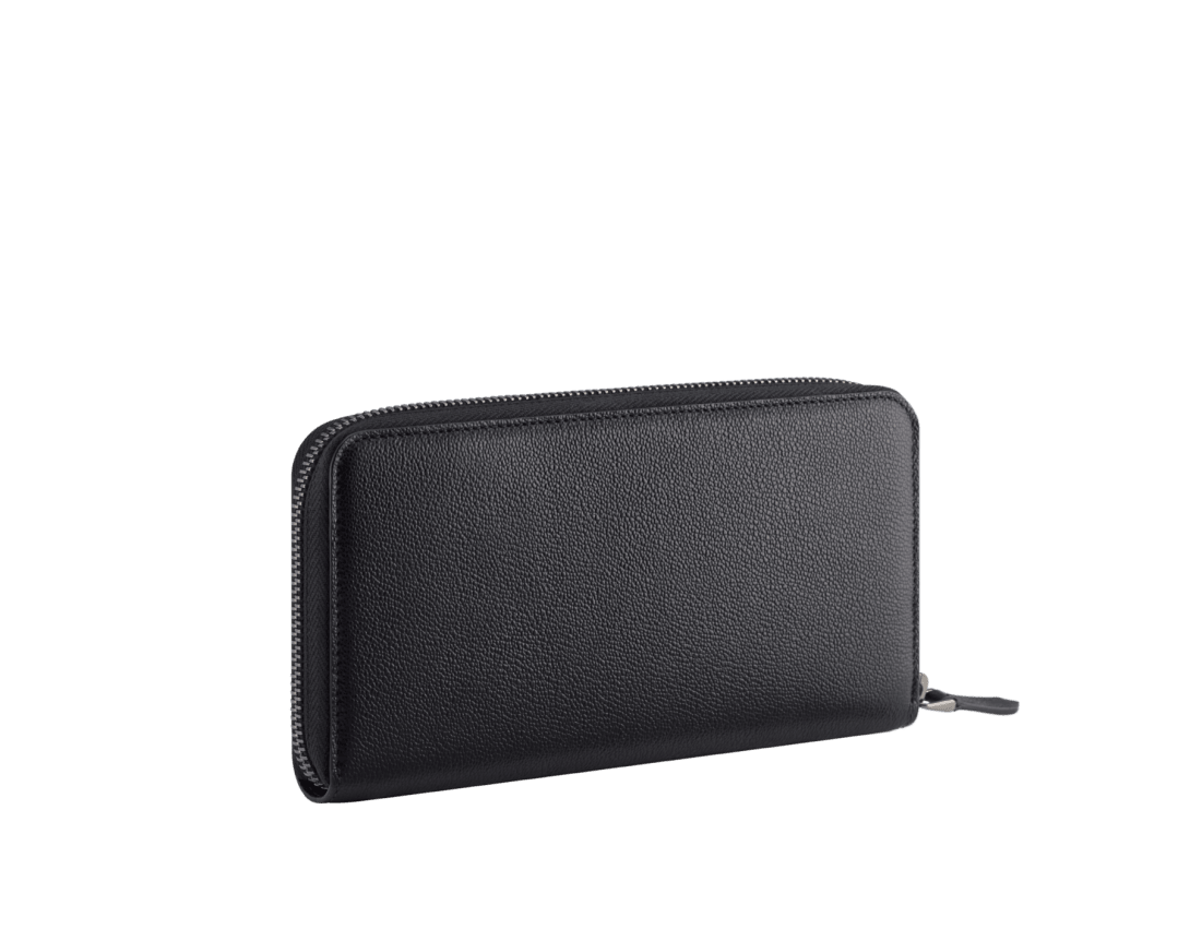 ブルガリ・ブルガリ マン ジップウォレット Calf Leather 294734