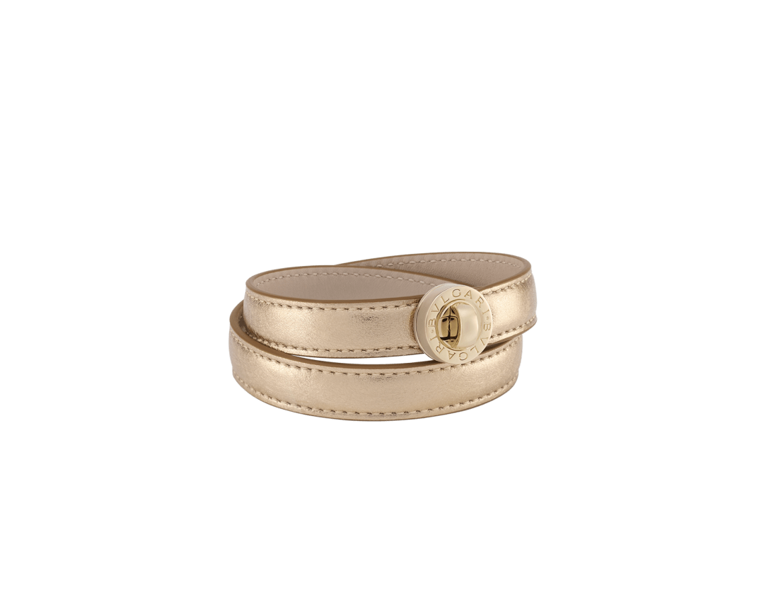 ブルガリ・ブルガリ レザーブレスレット Calf Leather 294359
