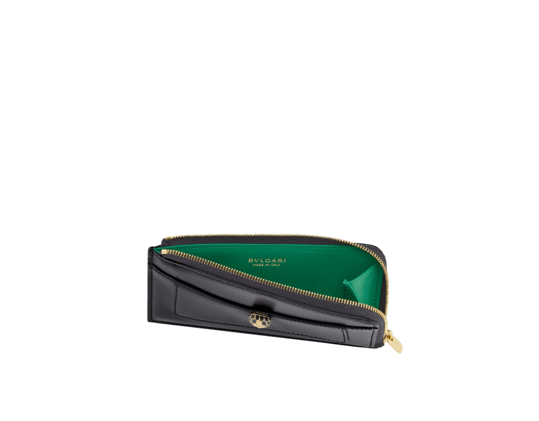 Serpenti Forever Zipped Card Holder
