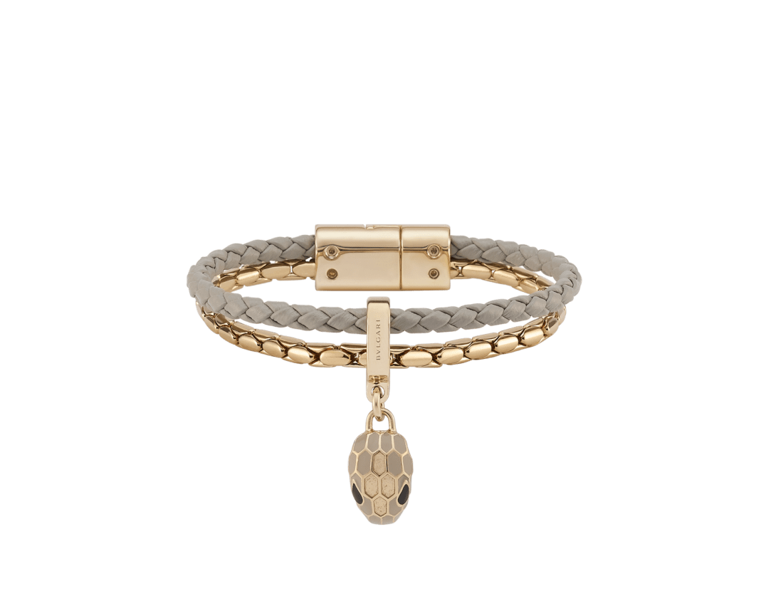 Serpenti Forever Leather Bracelet
