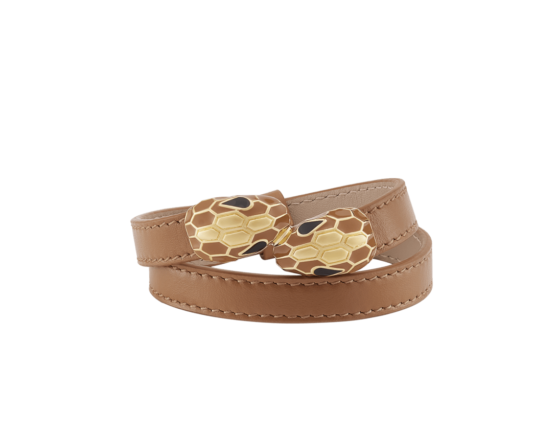Serpenti Forever Leather Bracelet