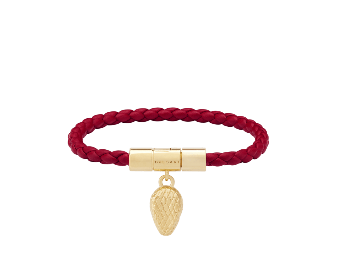 Serpenti Forever Leather Bracelet
