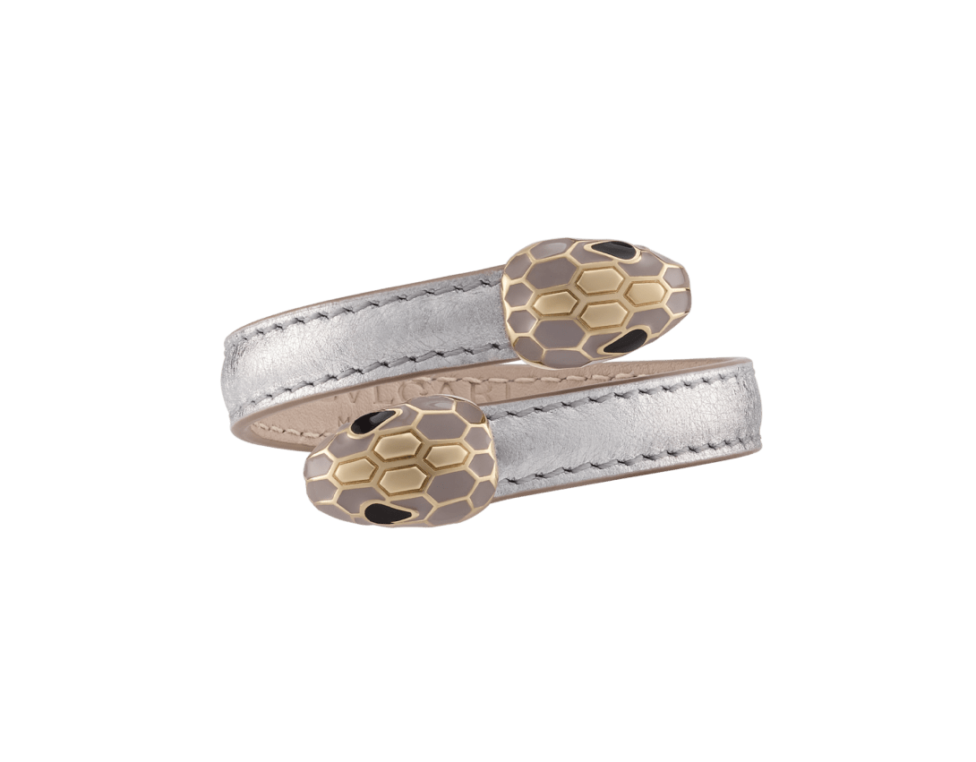 Serpenti Forever Leather Bracelet
