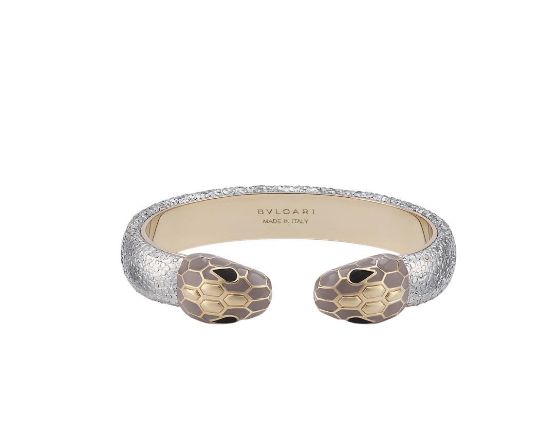 Serpenti Forever Pulseira de couro