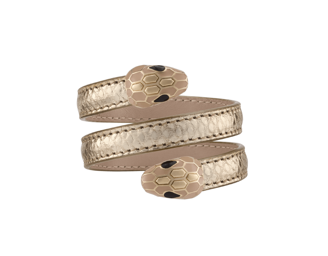 Serpenti Forever Leather Bracelet