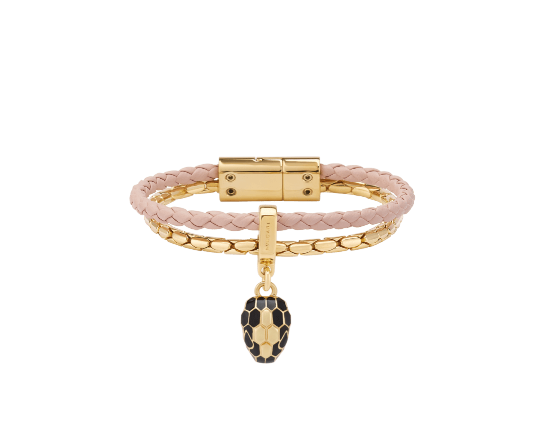 Serpenti Forever Leather Bracelet
