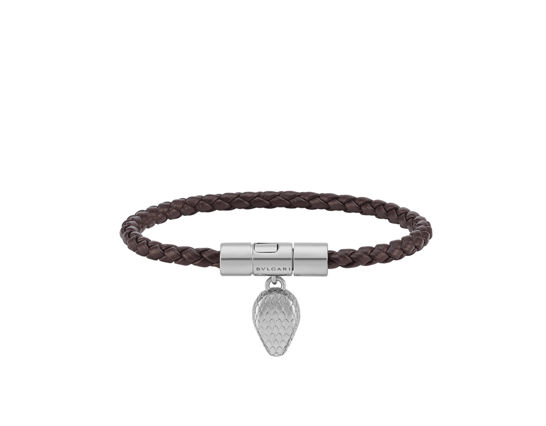 Serpenti Forever Leather Bracelet