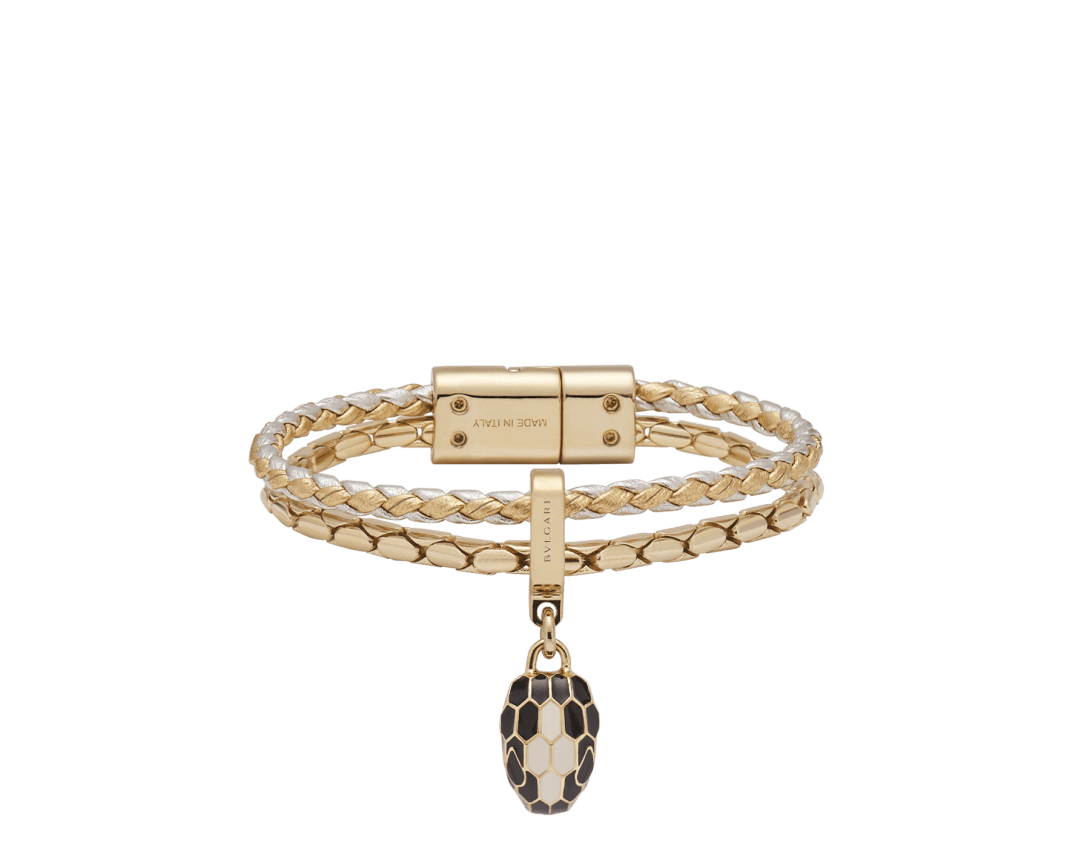 Serpenti Forever Leather Bracelet