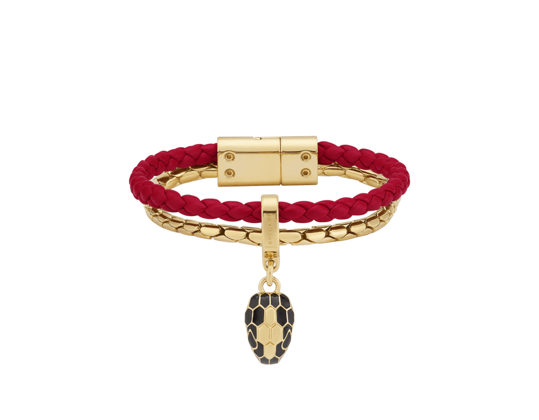 Serpenti Forever Leather Bracelet