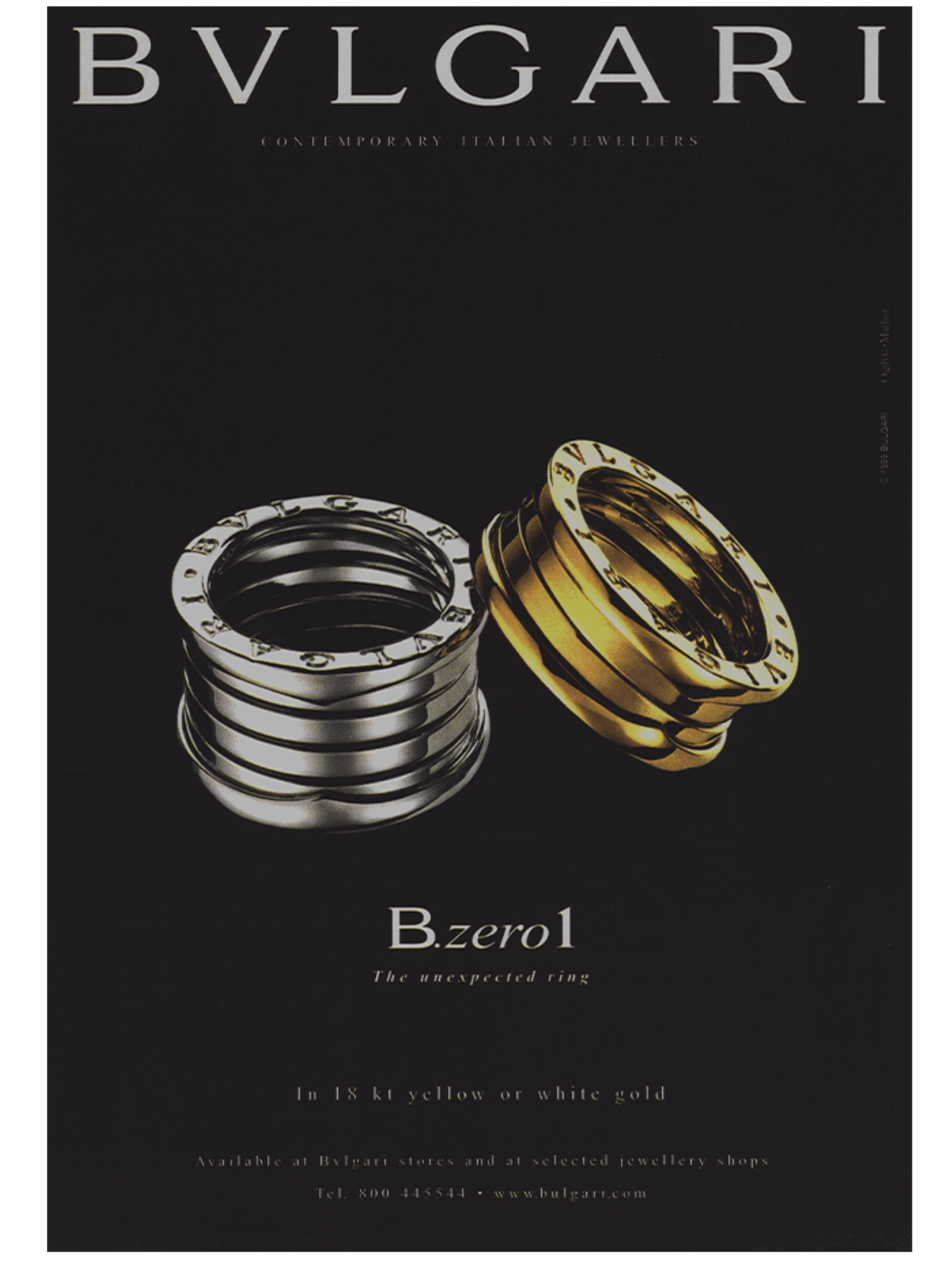 History timeline Bvlgari Official Store