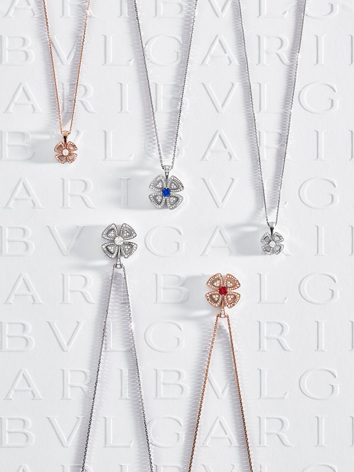 Bvlgari flower necklace clearance