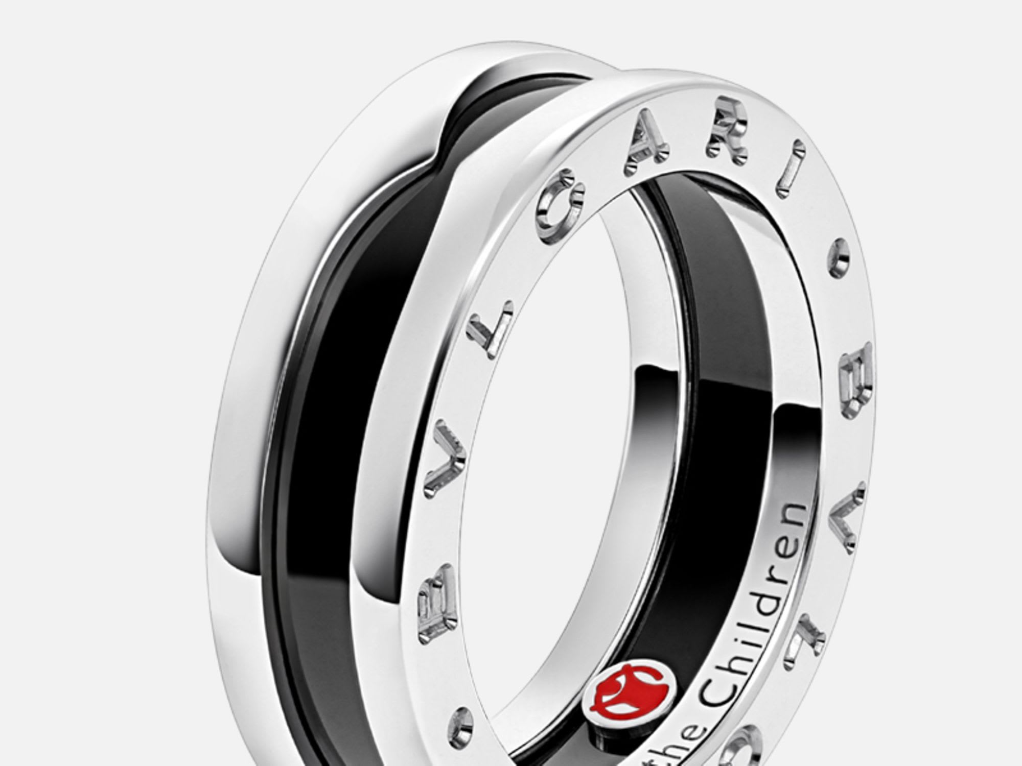 Save The Children Ring Multi 346109 Rings Bvlgari Official Store