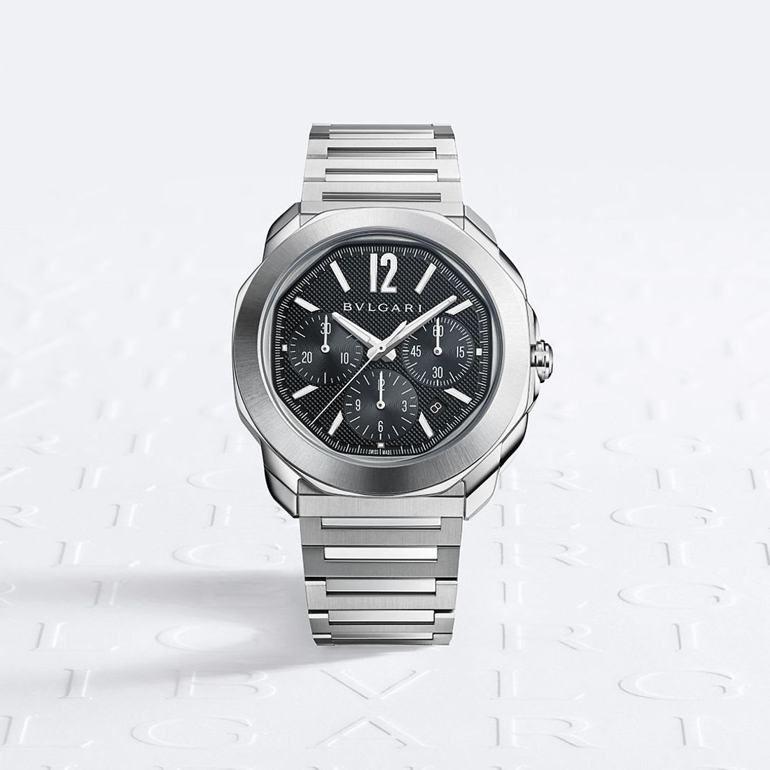 Bulgari octagon watch hotsell