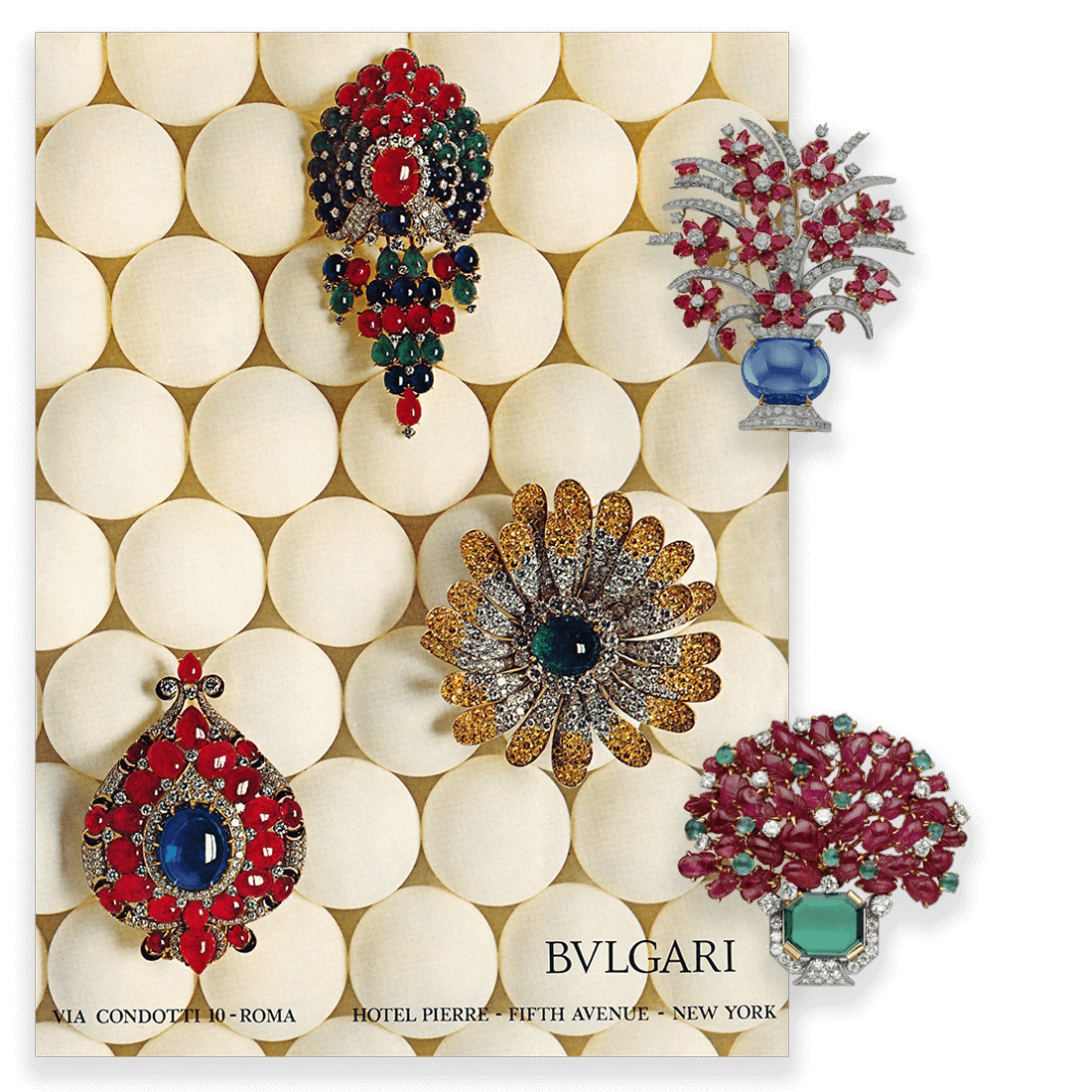 Bvlgari flower shop