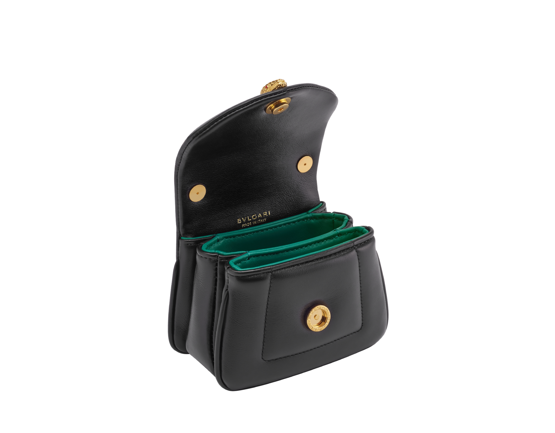Serpenti Reverse Micro Top Handle Bag Calf Leather 293106 | Micro Bags ...