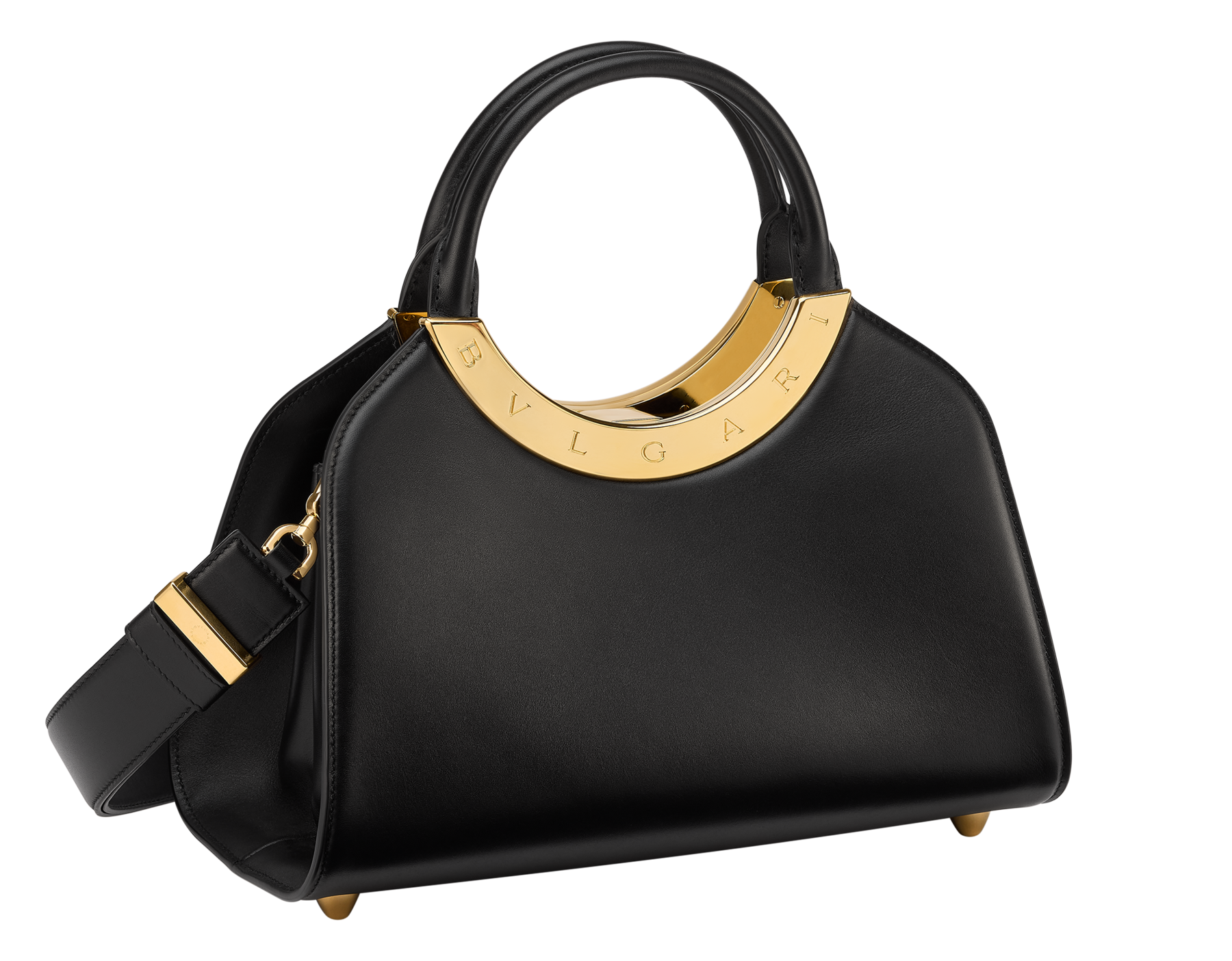 Bvlgari Roma Medium Top Handle Bag Calf Leather 293199 | Bags | Bulgari ...