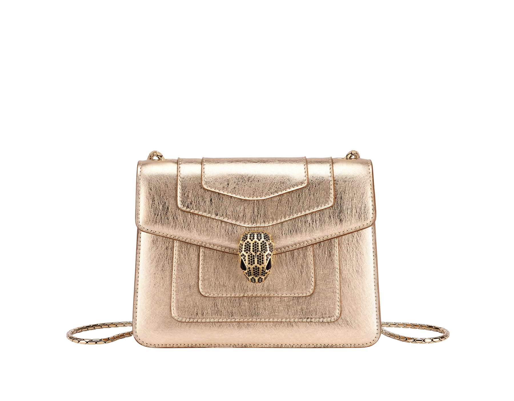Serpenti Forever Crossbody Bag Calf Leather 293218 Bags Bvlgari