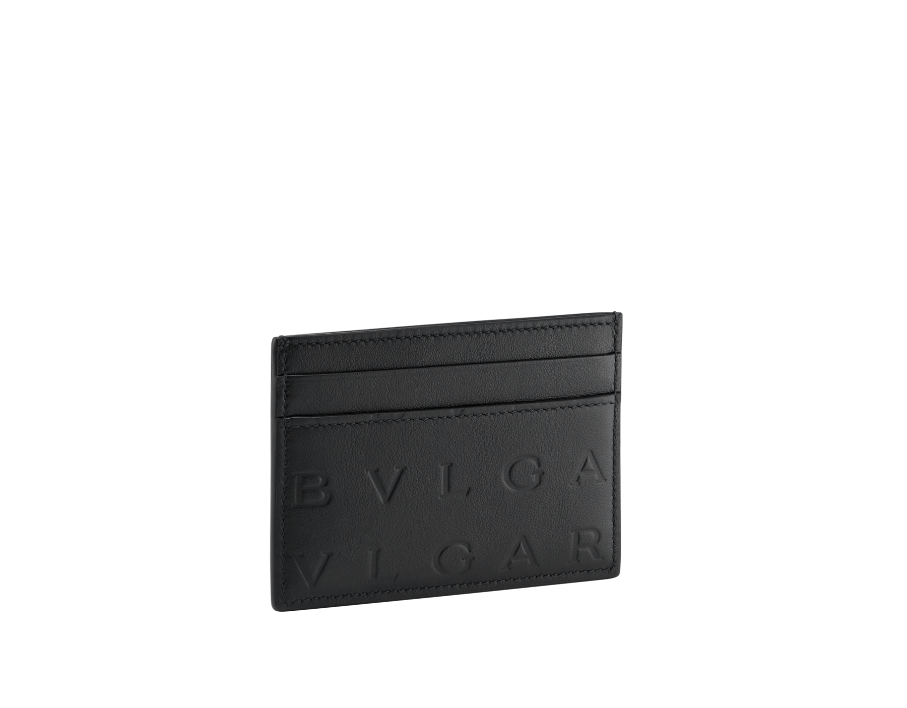 Bvlgari Logo Infinitum Card Holder Calf Leather 291751 | Card Holders ...