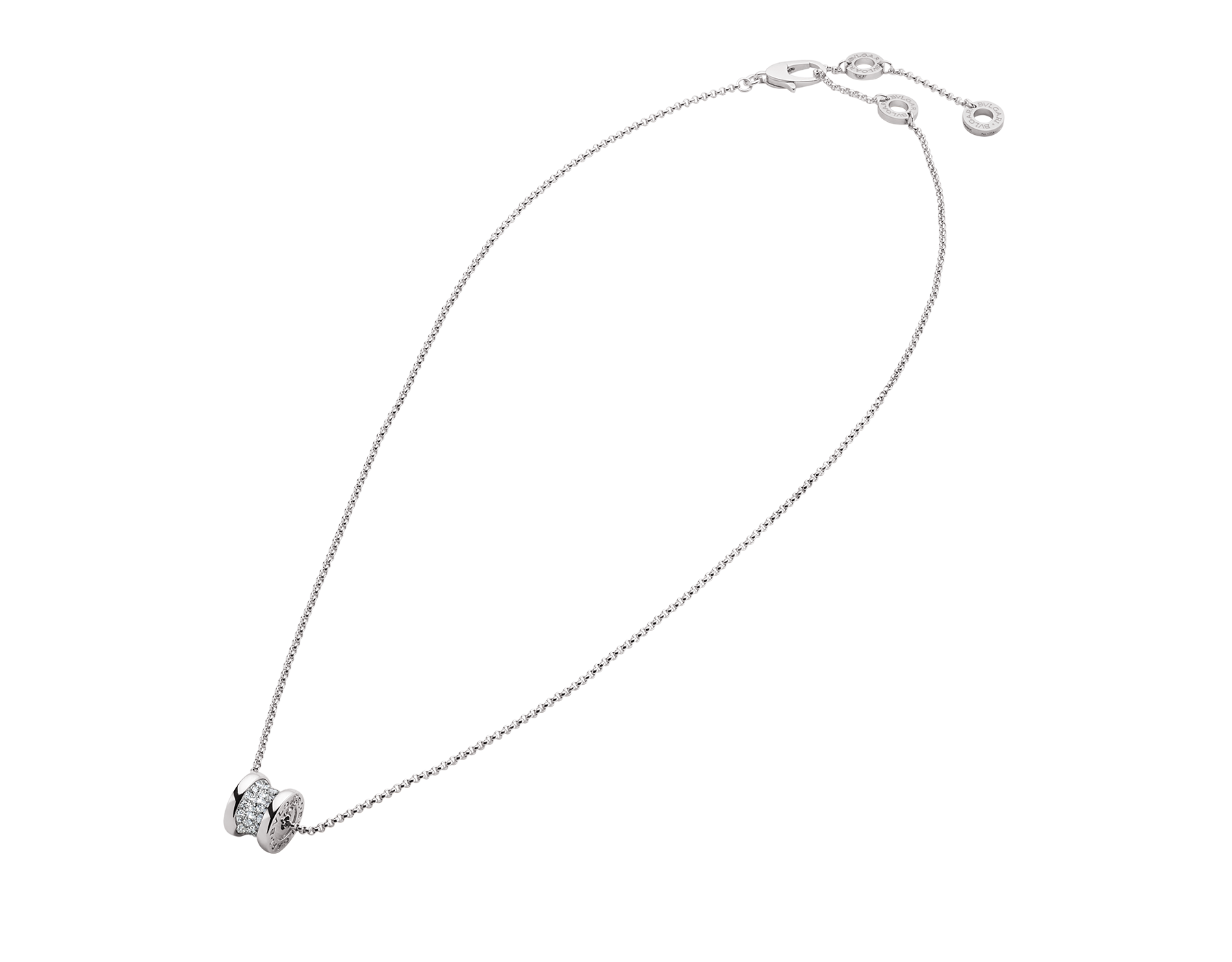 B.zero1 Necklace White Gold 351117 | Necklaces | Bvlgari Official Store