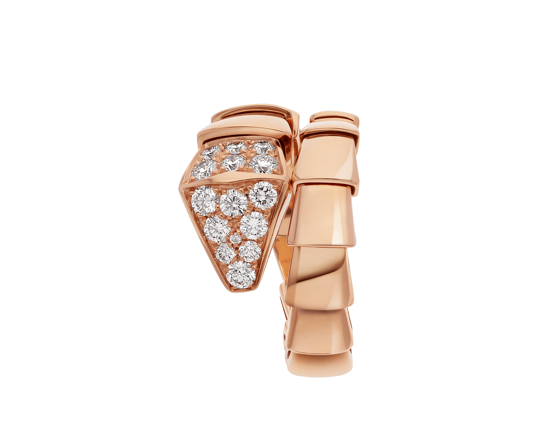 Bvlgari serpenti deals ring rose gold