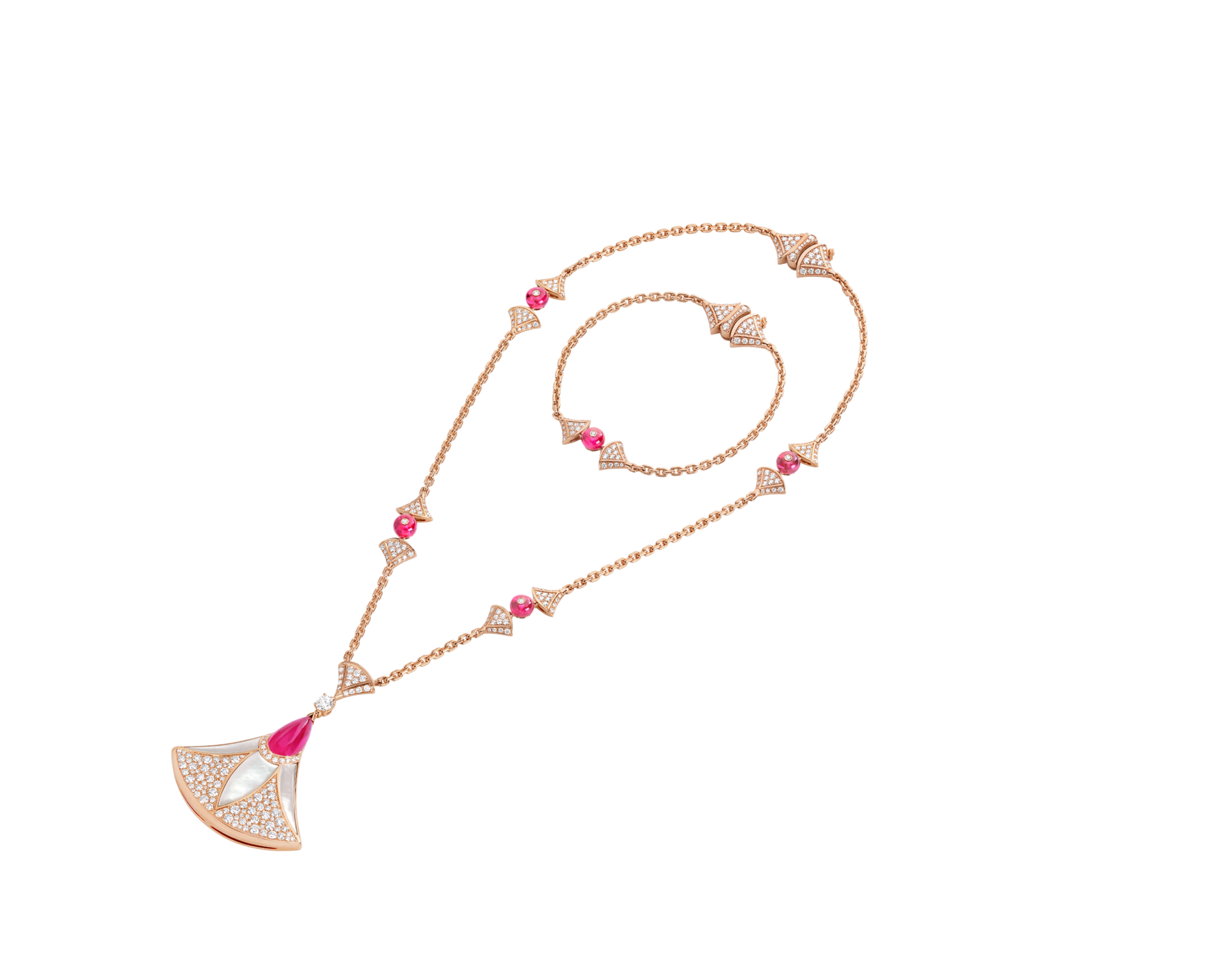 Divas’ Dream Necklace Rose Gold 360700 Necklaces Bulgari Official Store