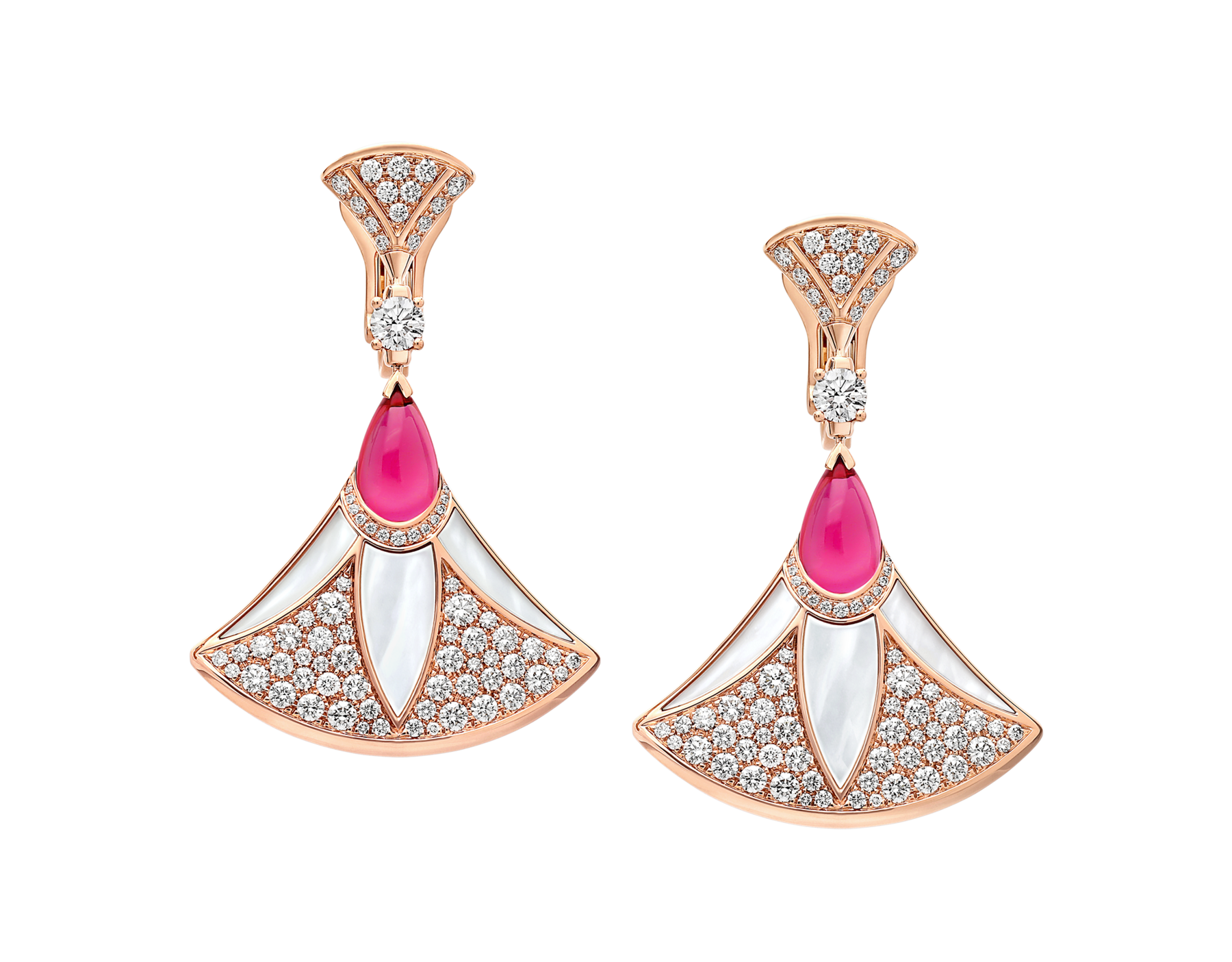 Divas’ Dream Earrings Rose Gold 360699 | Earrings | Bvlgari Official Store