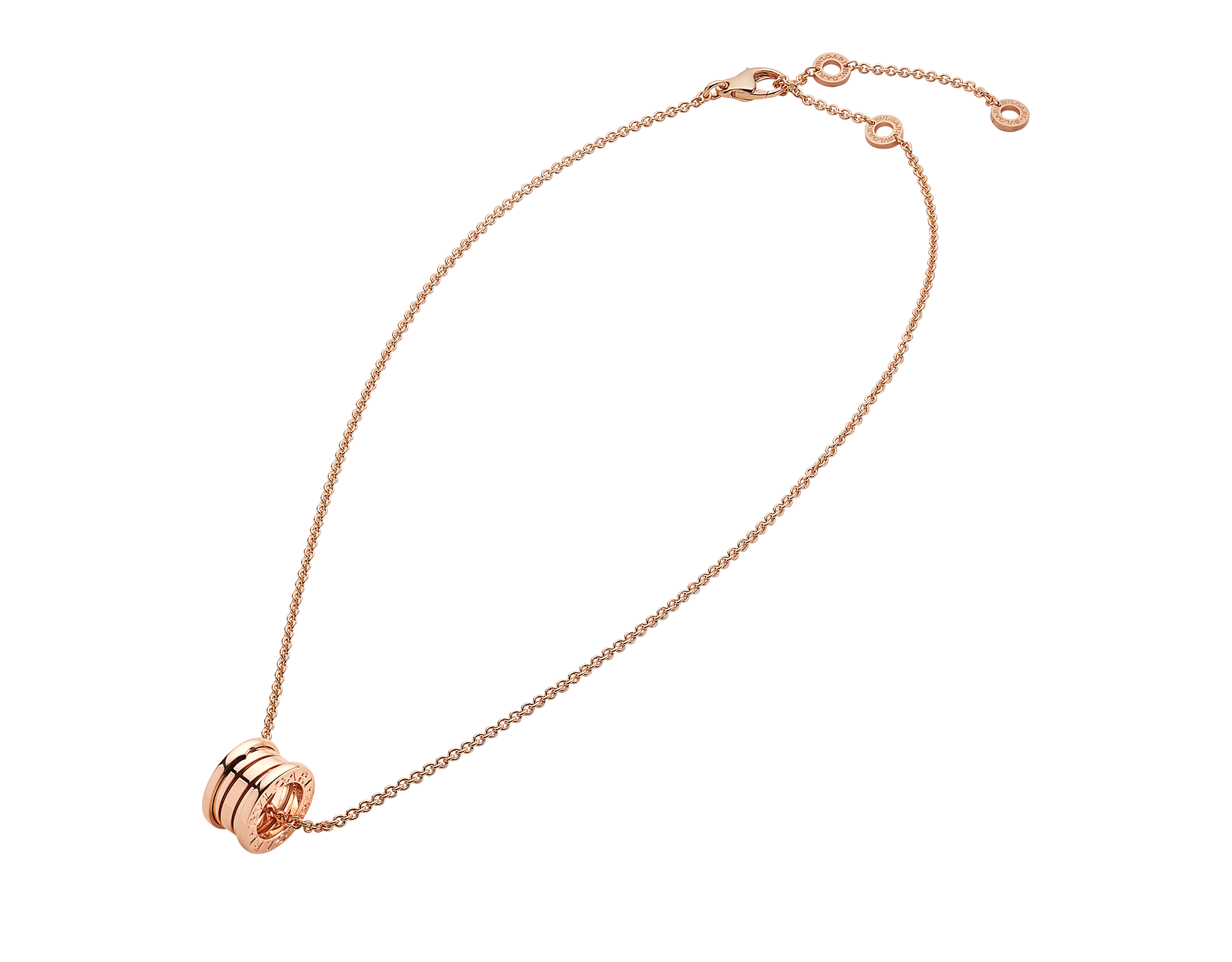 B.zero1 Necklace Rose Gold 335924 | Necklaces | Bulgari Official Store